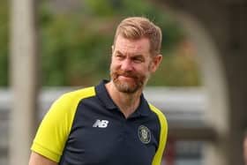 Harrogate Town manager Simon Weaver. Picture: Matt Kirkham.