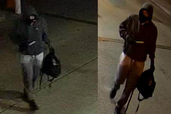 North Yorkshire Police have released CCTV images after attempted arson at a petrol station in Pateley Bridge