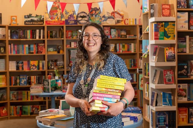 Independent book shop owner Georgia Eckert at Imagined Things on Montpellier Hill, Harrogate. (Picture Bruce Rollinson National World)
