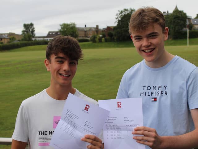 Students of Rossett School celebrate their GCSE results