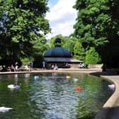 Model boats in the boating pond at Valley Gardens in Harrogate. (Picture courtesy of Friends of Valley Gardens).