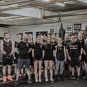 Fighting talk: The amateur boxers of Ripon Amateur Boxing Club ready to deliver a knockout blow in their first show.