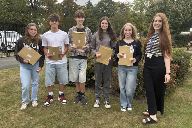IN PICTURES: 25 brilliant photos of pupils celebrating their GCSE ...
