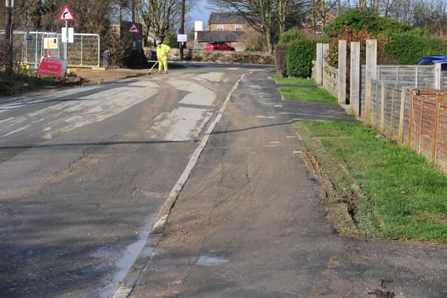 Impact of new housing developments - Harrogate residents claim there is little hope of a permanent new walking route being built before cars start steaming into Bog Lane, which becomes Kingsley Road beyond the railway bridge. (Picture Gerard Binks)