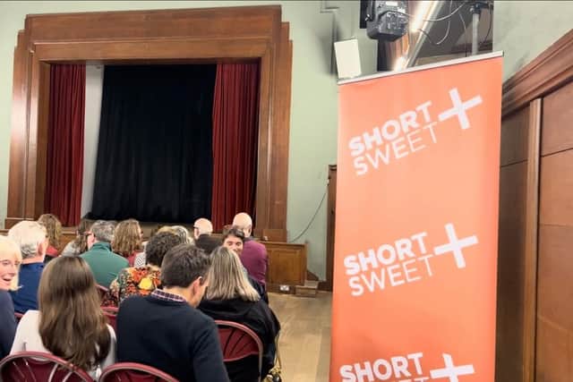 "The world's biggest little play festival” - An audience at this year's Short + Sweet Yorkshire Festival at St Wilfrid’s Hall in Harrogate. (Picture contributed)