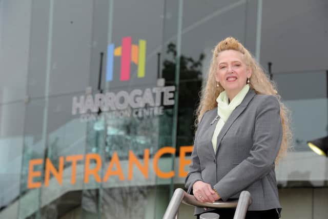 The director of Harrogate Convention Centre, Paula Lorimer.