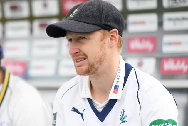 Jonny Tattersall finished the 2022 campaign as Yorkshire CCC captain. Picture: Getty Images