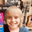 Harrogate and Knaresborough author, DJ, music producer and film maker Rory Hoy with his new book All You Need Is Help! How The Beatles Helped Other Artists (published by New Haven Publishing)
