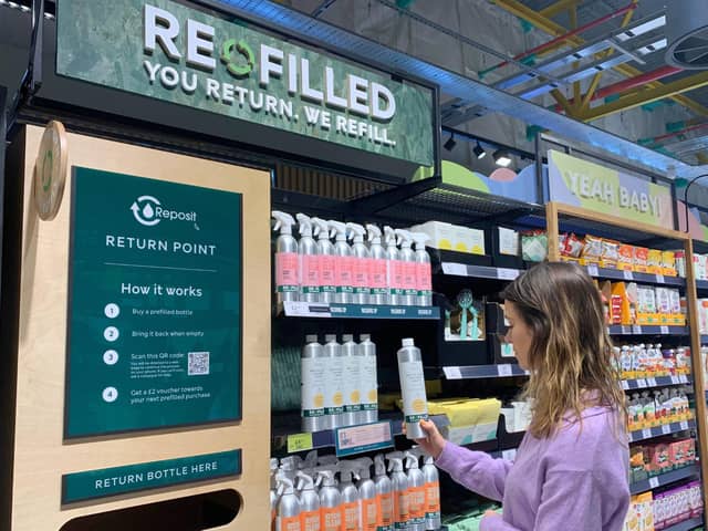 Harrogate M&S is part of 25 stores across the United Kingdom that have unveiled its popular ‘Refilled’ scheme