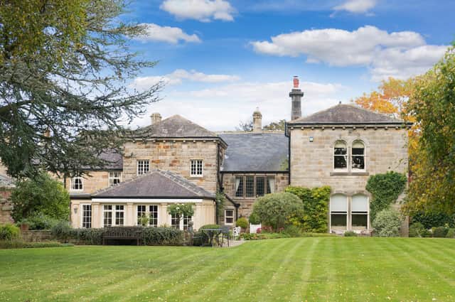 An exgterior view of the stunning Hampsthwaite property.