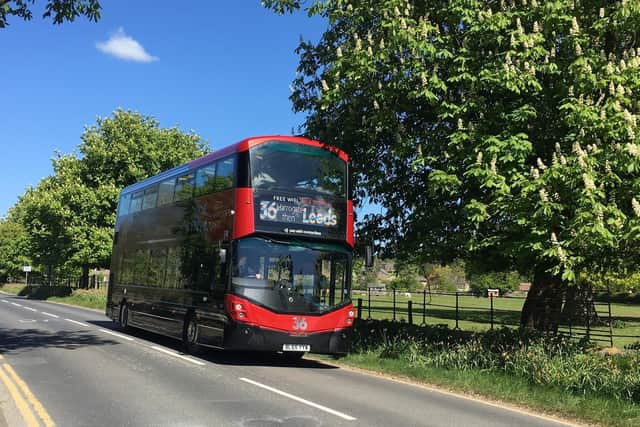Harrogate Bus Company's 36 bus service from Harrogate to Leeds will return to its pre-pandemic frequency from next month, with a bus every 10 minutes to Leeds.