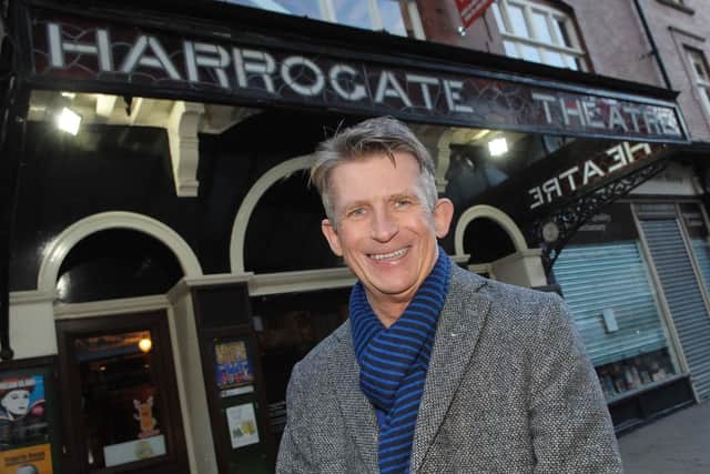Harrogate Theatre chief executive David Bown who is also co-writer of the annual Harrogate Theatre panto. (Picture Adrian Murray)