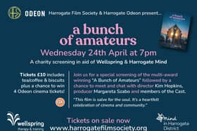 Harrogate film screening for charity - A Bunch of Amateurs (12A) gives a unique and sensitive insight into the lives and fortunes of the members of Bradford’s Amateur Filmmaking Group.(Picture contributed)