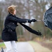 The Met Office has issued an amber weather warning for strong winds across the Harrogate district, which could lead to some disruption