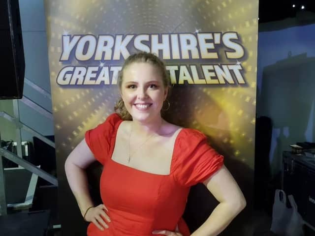 Harrogate singer-songwriter Elle Coles after her triumph in the Live Final of Yorkshire's Greatest Talent.