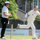 Luke Jarvis claimed 3-21 as Collingham & Linton CC got the better of Saltaire. Picture: Steve Riding