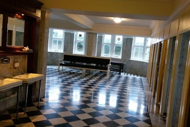 Strange but true, The DoubleTree by Hilton Harrogate Majestic Hotel & Spa in Harrogate is renowned for its stunning men’s wash room with its checkerboard patterned tiled floor. (Picture contributed)