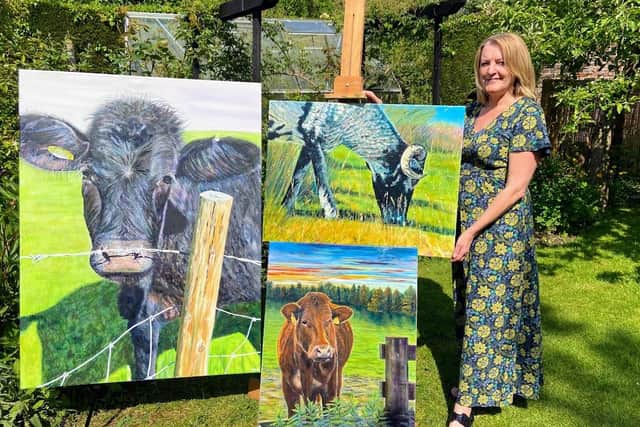 Janette Hill, who lives near York, will be painting a portrait of this year’s Supreme Sheep Champion at the Great Yorkshire Show in Harrogate in July.
