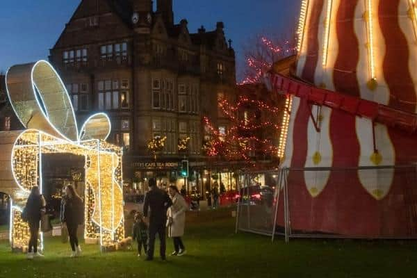 Christmas fun in Harrogate.