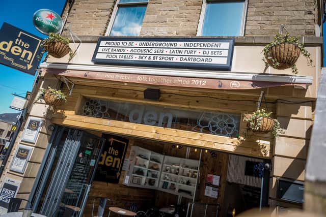 The Den has been Harrogate's leading independent live music and sports bar for a decade.