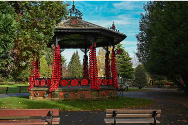 The Poppy Project at Spa Gardens in Ripon.