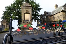 Starbeck war memorial in Harrogate where the Remembrance Day service will begin at 3pm on Sunday, November 12. (Picture Gerard Binks)