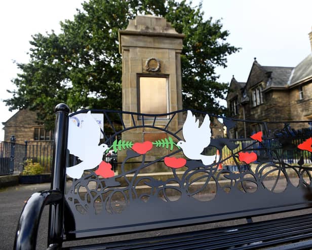 Starbeck war memorial in Harrogate where the Remembrance Day service will begin at 3pm on Sunday, November 12. (Picture Gerard Binks)