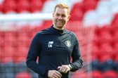 Harrogate Town manager Simon Weaver at the Eco-Power Stadium, home of Doncaster Rovers. Pictures: Matt Kirkham