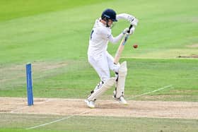 Former Yorkshire CCC man Jack Shutt impressed with both bat and ball for Harrogate CC. Picture: SWpix