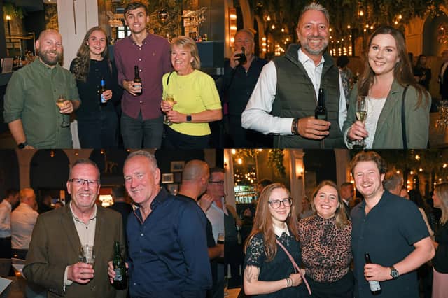 We take a look at 15 photos of Harrogate Business Awards finalists enjoying a special pre-awards drinks reception