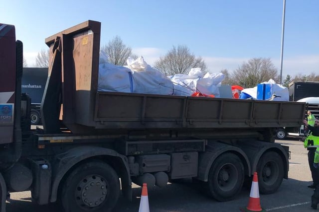 The DRPU tweeted: “Insecure loads. These ones are particularly bad and pure laziness. Drivers: ‘Well they've never fallen off before’. If that's the case why are us and National Highways East Midlands picking up rubble bags, poles, brooms, wheelbarrows etc every single day from the roads?”