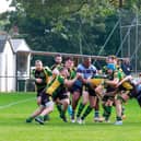 Action from Ripon RUFC's comfortable home success over Bramley Phoenix. That victory was the club's third in succession since the start of the 2024/25 campaign. Picture: Errington Photography