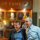 Harrogate Town Hall of Fame launch - Inductees John Deacey and Paul Williamson at Cedar Court Hotel in Harrogate.