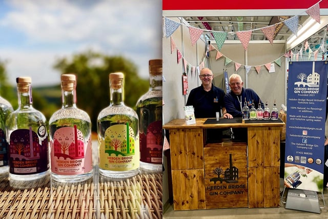 The Hebden Bridge Gin Company produce hand crafted, all natural, multi award-winning gins made with high grade British grain spirit and fresh fruits. 
https://www.hebdenbridgegin.co.uk/our-story