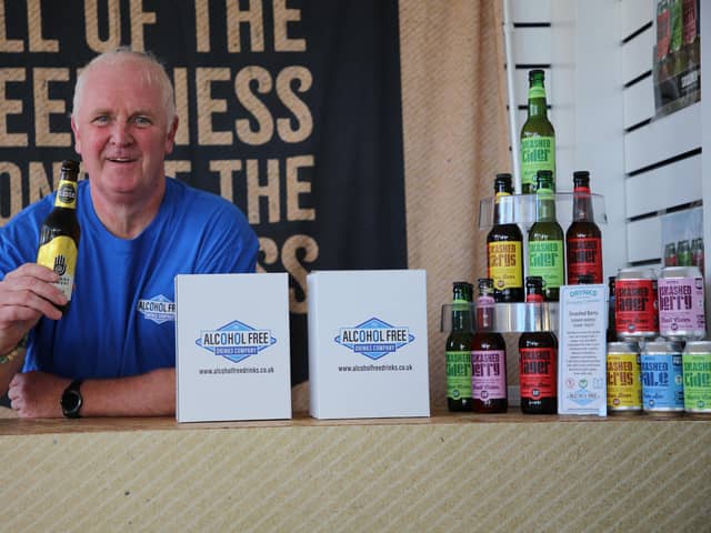 Owner Andy Mee of Harrogate-based The Alcohol Free Drinks Company says the non-drinker is currently being overlooked, as the non-alcohol trend grows in the UK.