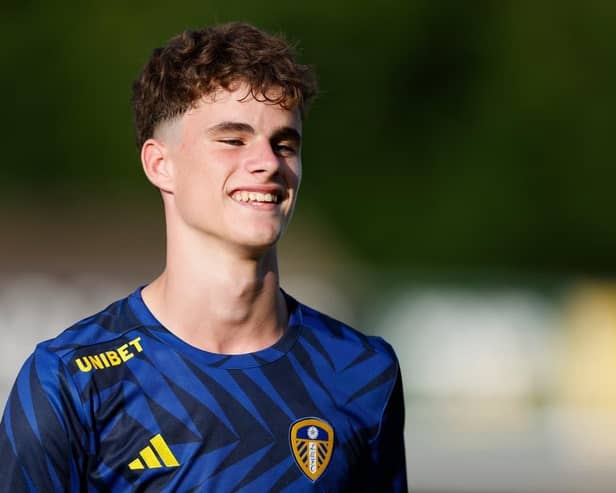 Harry Gray, from Harrogate, made his Leeds United debut during a thrilling 6-0 win against Stoke City on the same day that the club secured their promotion to the Premier League