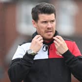 Knaresborough Town manager Simon Parkes. Picture: Gerard Binks