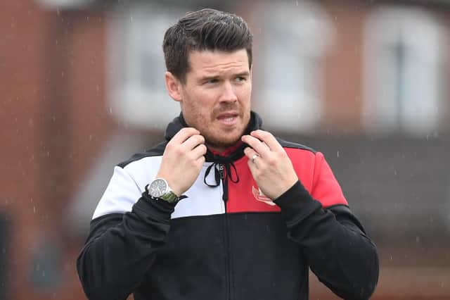 Knaresborough Town manager Simon Parkes. Picture: Gerard Binks
