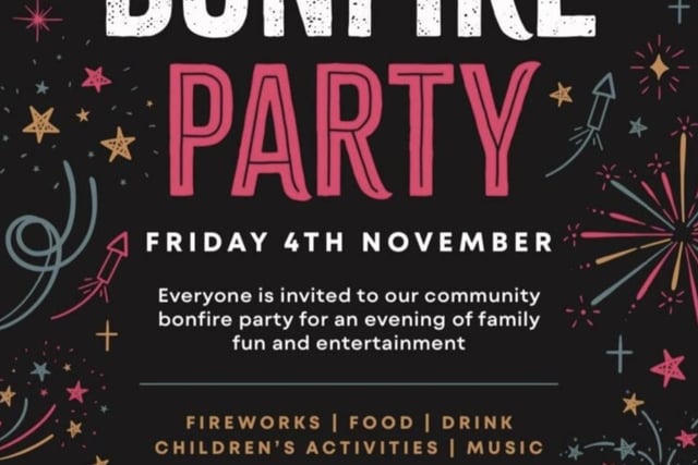 Belmont Grosvenor School is located in Birstwith. The school is holding a bonfire party including fireworks, food and children's activities, and is taking place on Friday, November 4.