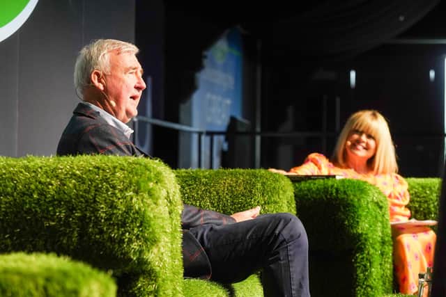 Coming soon to the UK’s biggest outdoor holiday home show in Harrogate - Guest star Peter Wright from Channel 5’s The Yorkshire Vet  with Christine Talbot   (Picture contributed)