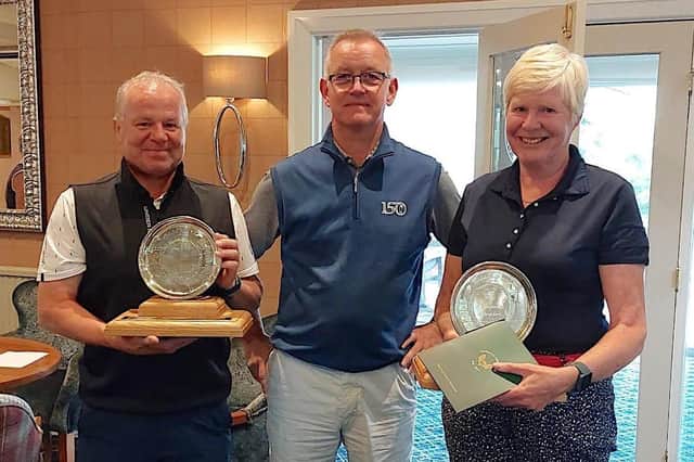 The Simpson Trophy winners were Mick Emmerson & Anne Jones with a splendid nett 63.