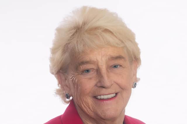 North Yorkshire County Council’s chair, Coun Margaret Atkinson, who died in November last year.