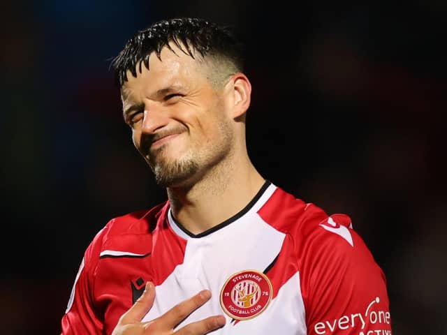 Harrogate Town have signed striker Josh March from Stevenage. Picture: Marc Atkins/Getty Images