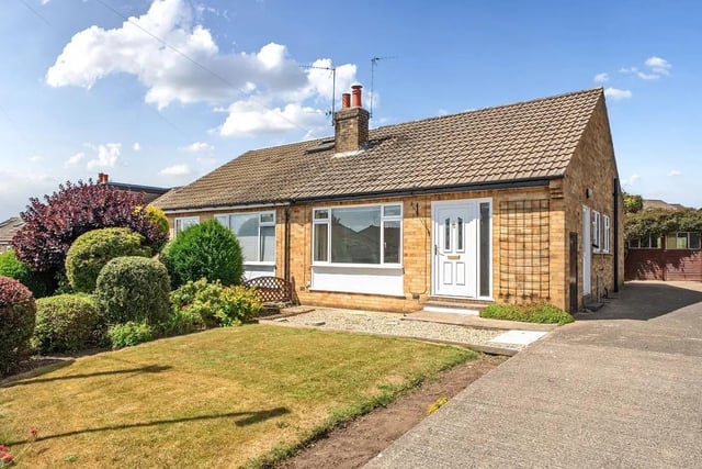 This two bedroom and one bathroom semi-detached bungalow is for sale with Myrings Estate Agents for £235,000