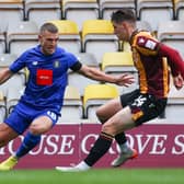 Harrogate Town won 1-0 in the FA Cup first round on their previous visit to Bradford City. Picture: Matt Kirkham