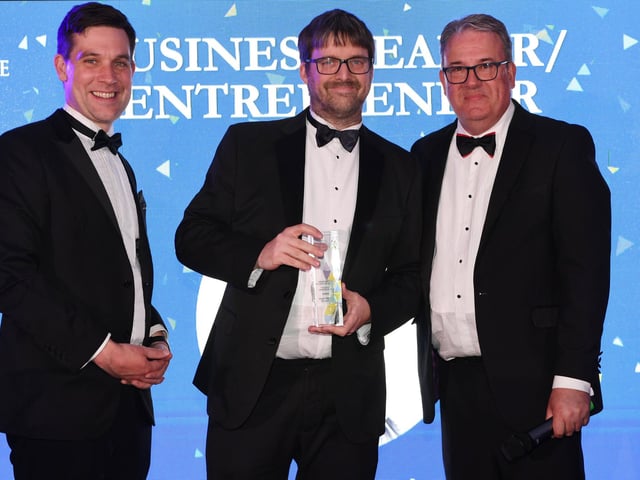 Business Leader/Entrepreneur of the Year (sponsored by Evelyn Partners) - Alastair Taylor – NYnet Ltd