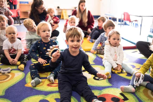 A Harrogate school has launched a free parent and baby group to help those struggling with the cost of living crisis