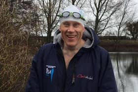 World record - Jonty Warneken hails from Kirk Deighton, became an open water swimmer after fighting back from a dreadful car crash near Ripley in 1994.