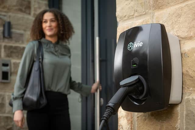 Tech innovation from Harrogate - Chameleon Technology's new ivie EV Charger and ivie Charge app deliver smart home charging features.
