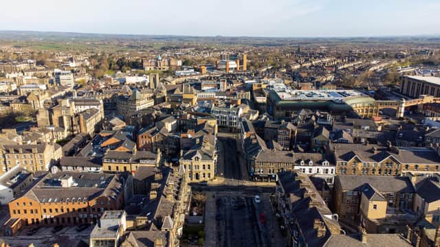Businesses in Harrogate town centre may benefit from a review of business rates.